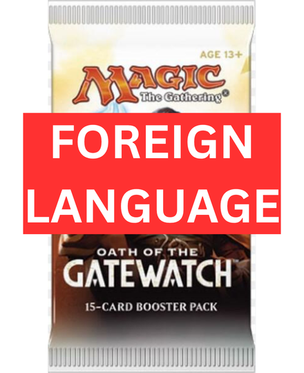 Foreign Language Oath of the Gatewatch Booster Pack