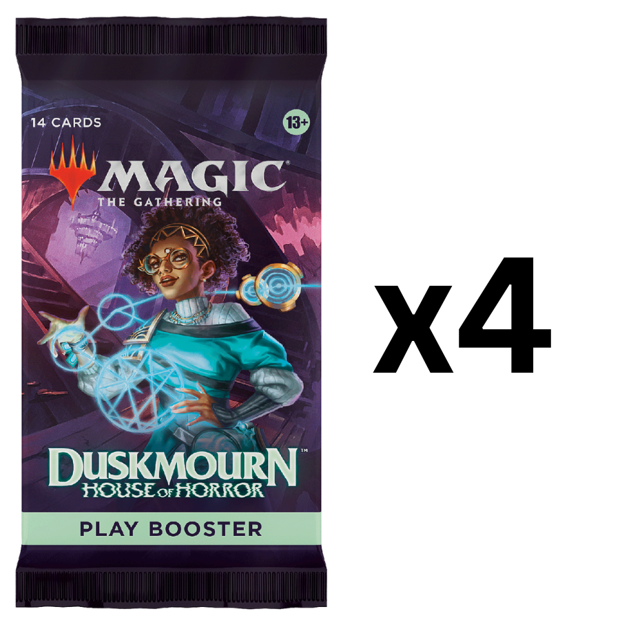 Duskmourn house of horror 4 play pack bundle